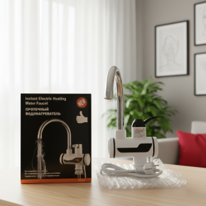 Instant Electric Hot Water Heater Tap with Hand Shower